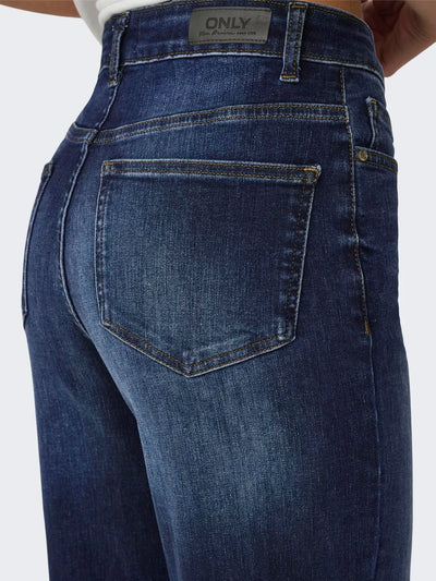 Madison Wide Dark Blue Jeans