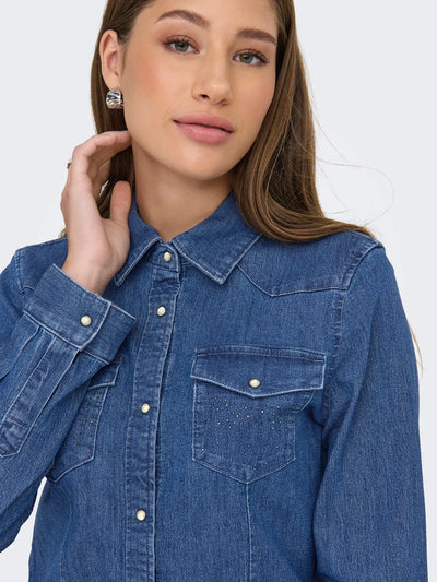 Sasia rhinstone shirt