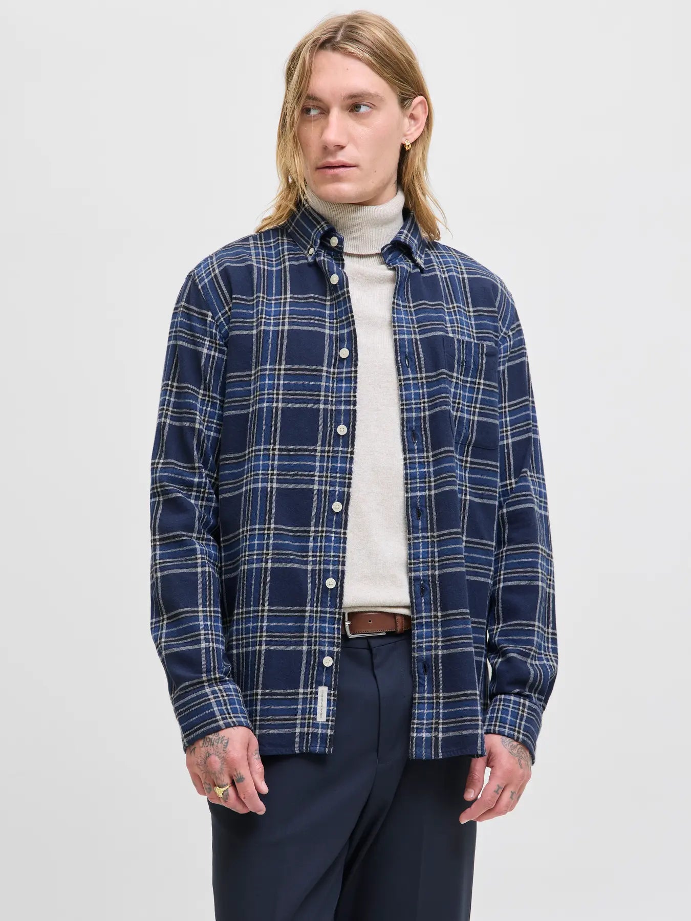 Blubrook check shirt