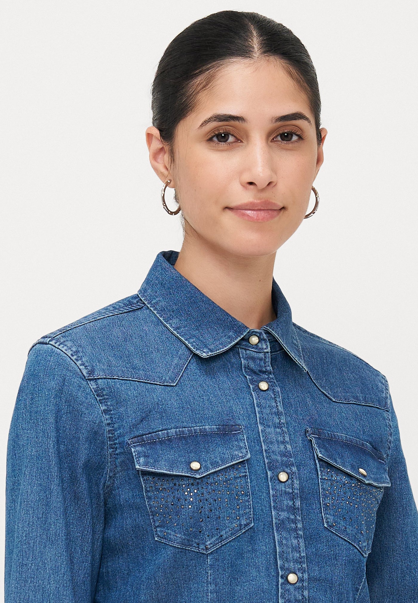 Sasia rhinstone shirt
