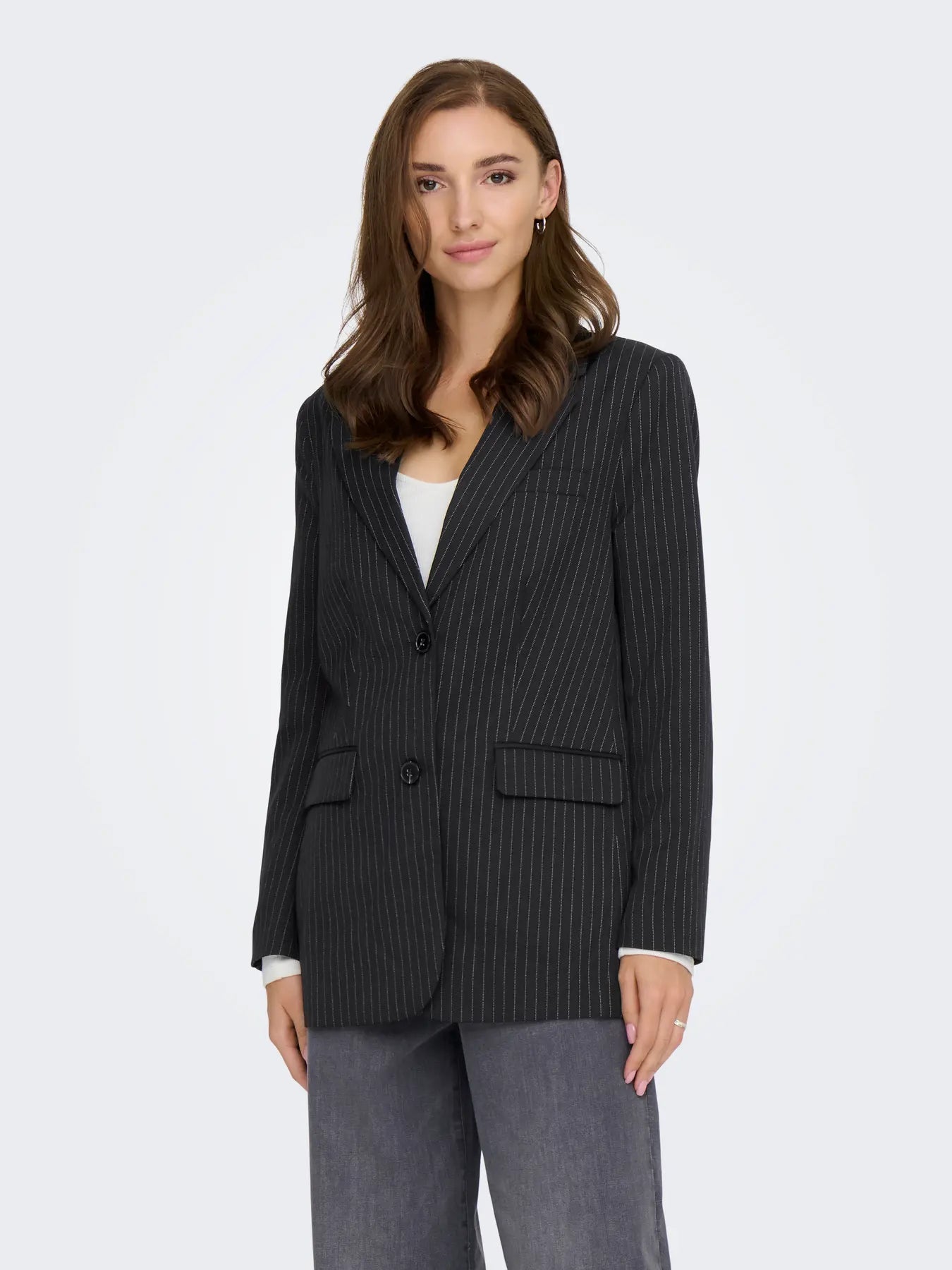 Reina pinstripe blazer