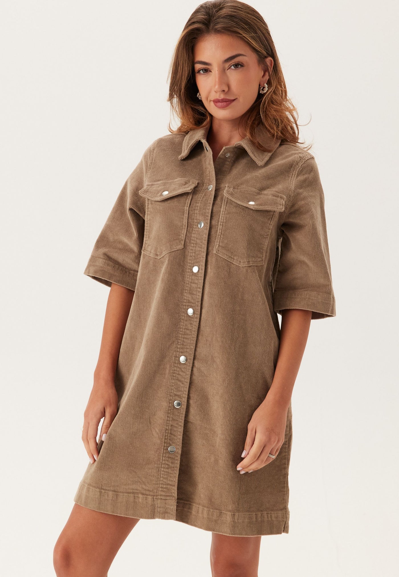 Fenja short corduroy dress