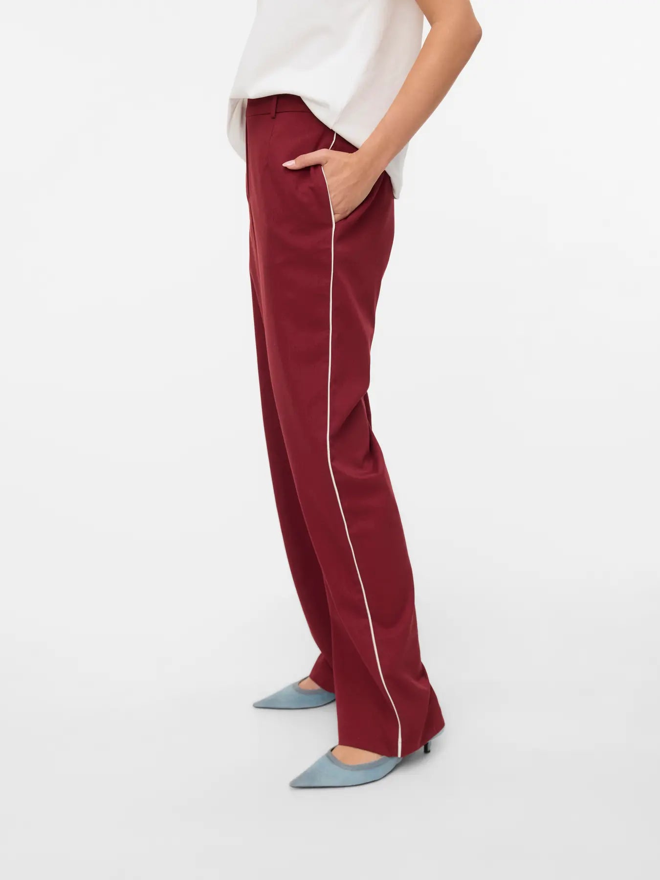 Nila straight piping pant