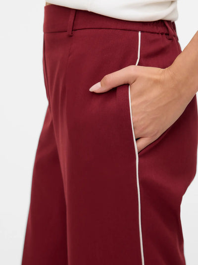 Nila straight piping pant