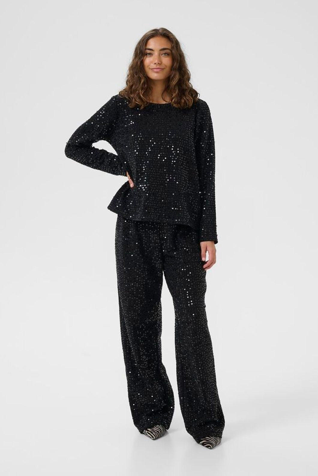 Tamera sequins blouse