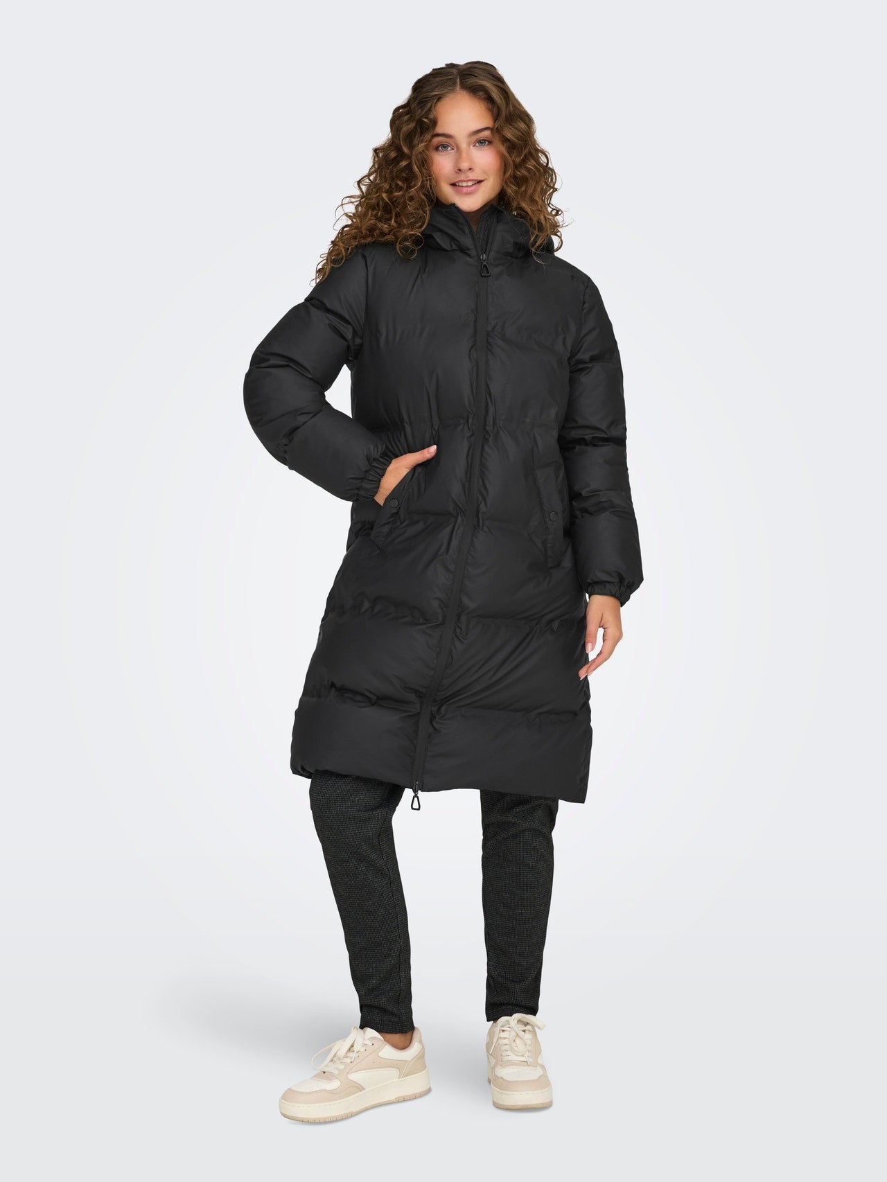 Lea rain puffer coat