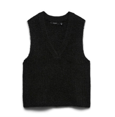 Novah rib v-neck vest
