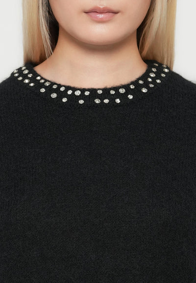 Rina life rhinstone  knit