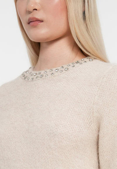 Rina life rhinstone  knit