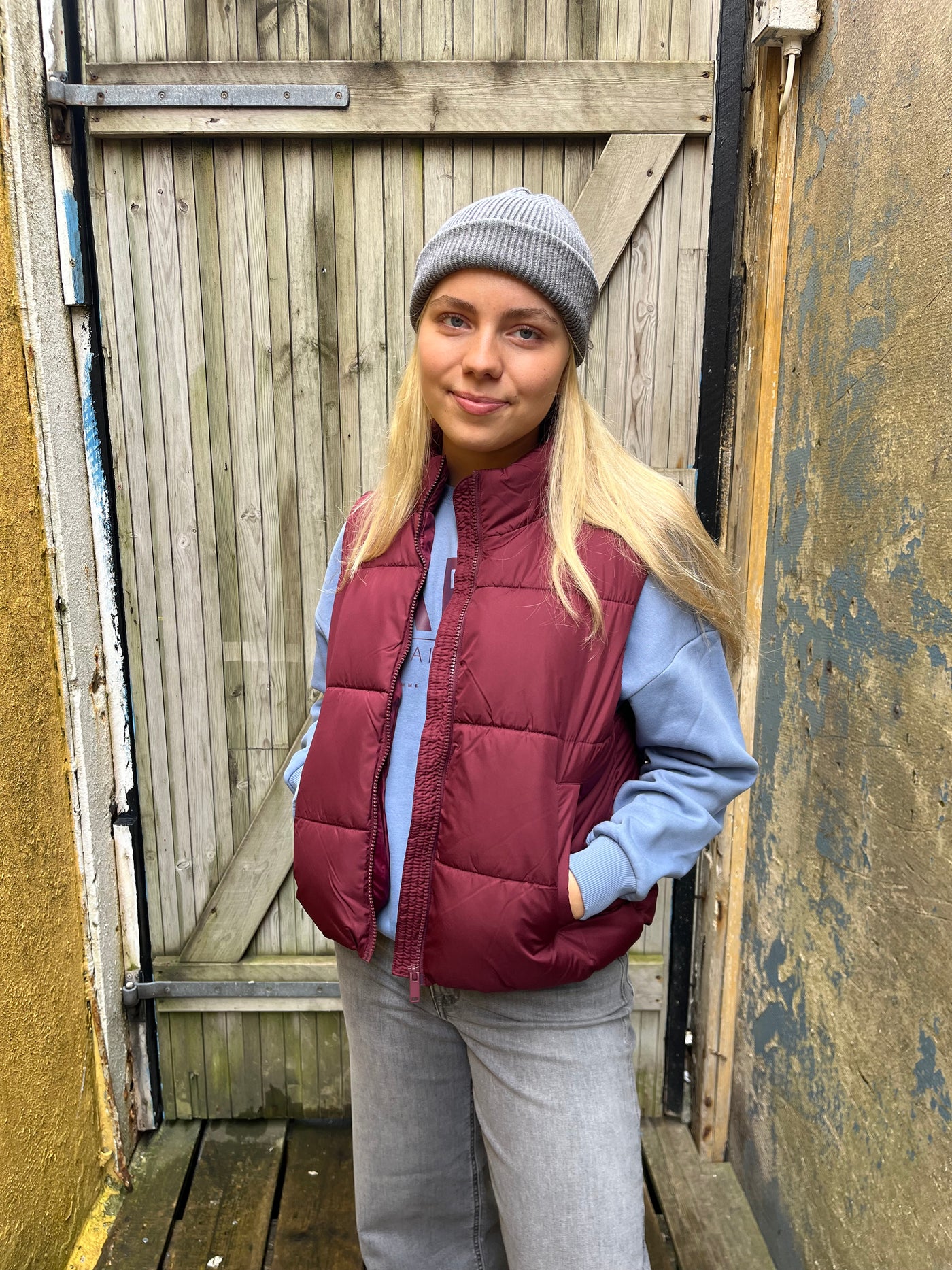 Bee new short vest