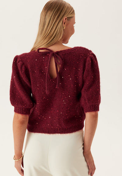 Mesva ss sequin tie back