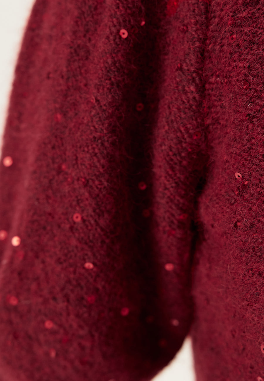 Mesva ss sequin tie back