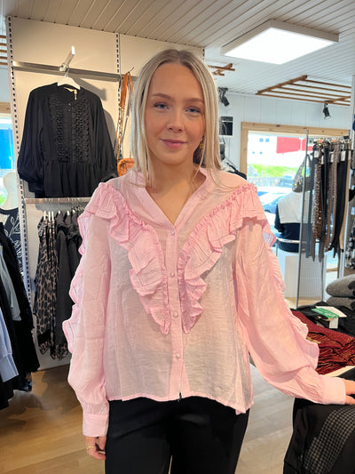 Marriah frill blouse
