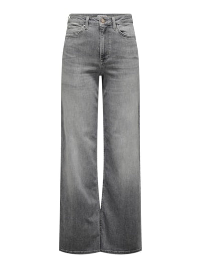 Madison Wide Grey Denim Jeans