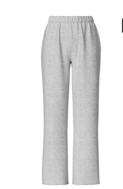 Chilli wide sweat pants gráar