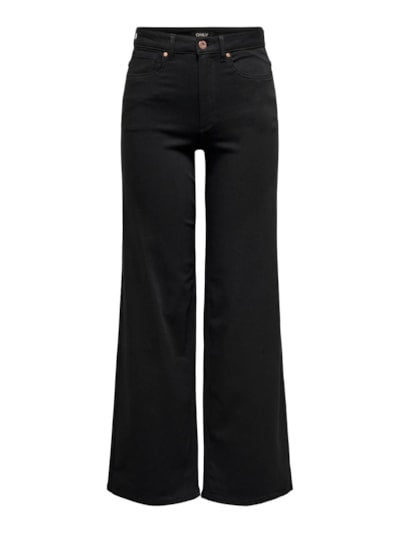 Madison Wide Black Jeans