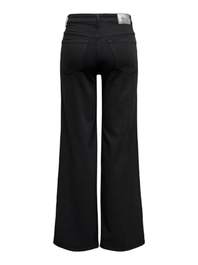 Madison Wide Black Jeans