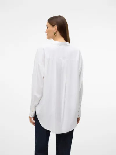 Nora oversized white