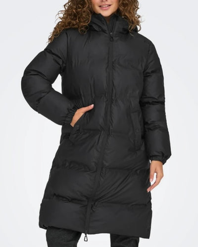 Lea rain puffer coat