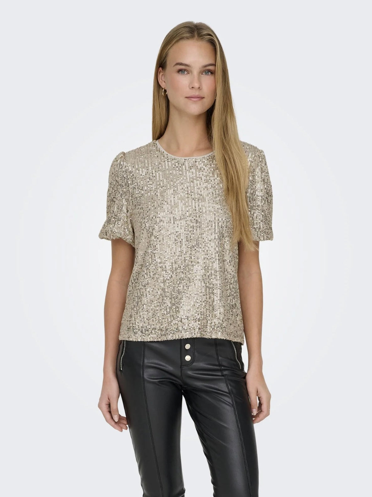 Lana loose sequins top