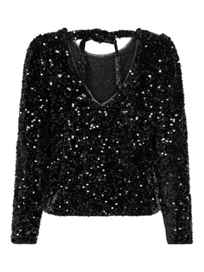 Confidence sequins top