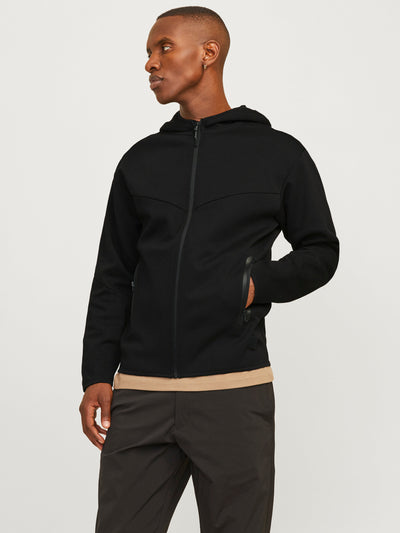 Fusion sweat zip hood