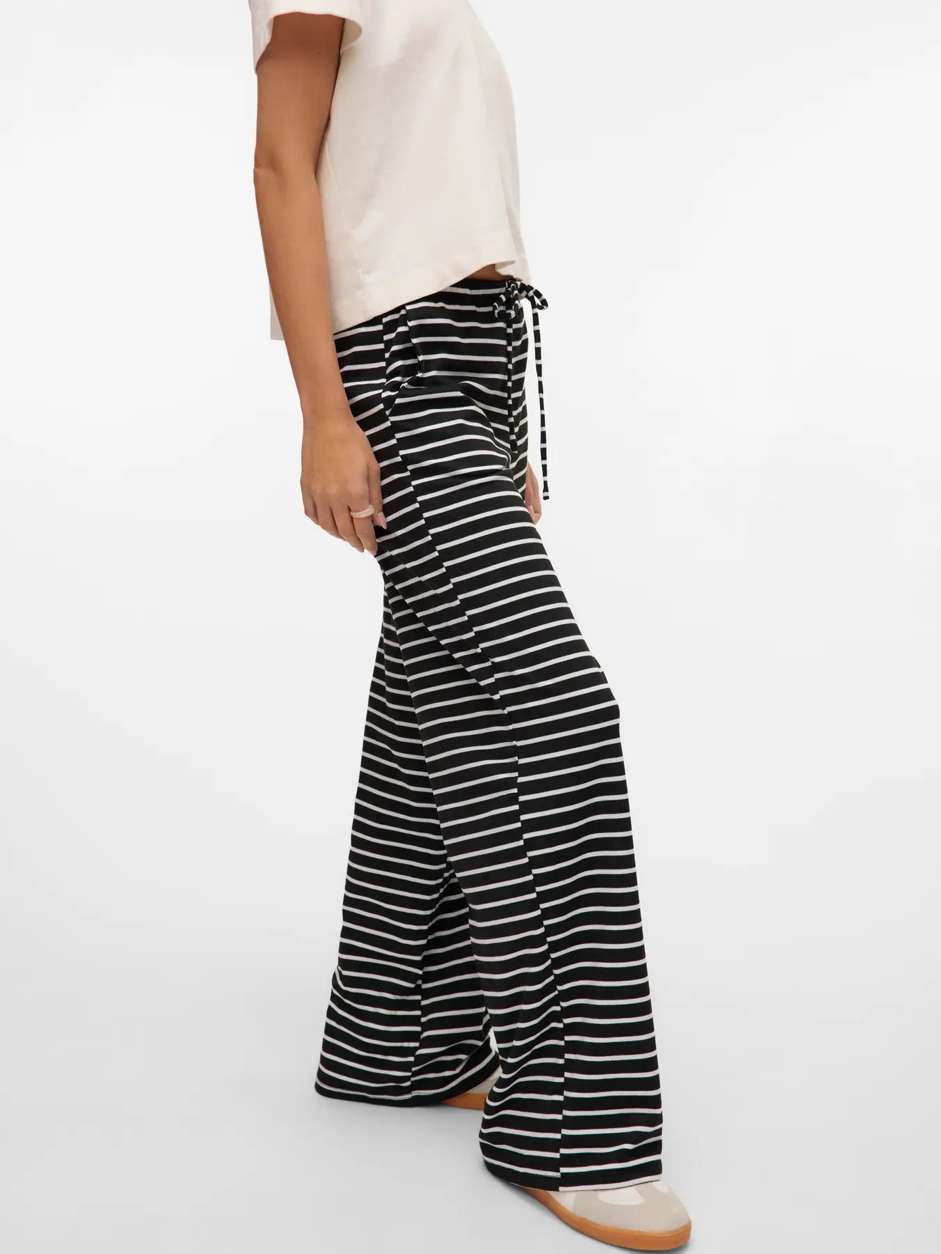 Alma wide stripe pant [2 farvur]