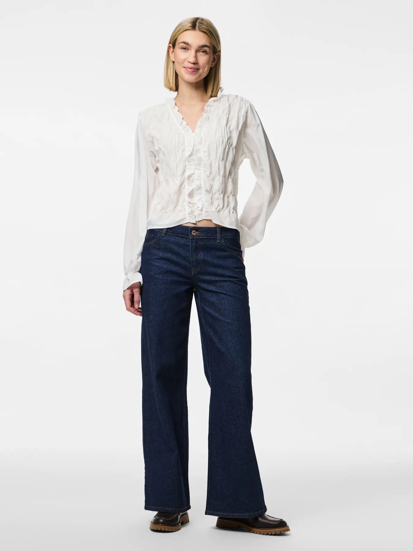 Demmie frill blouse