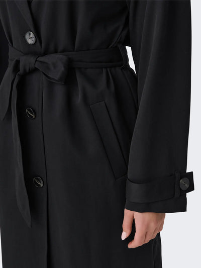 Line life x-long trenchcoat
