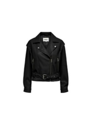 Raven faux leather jacket