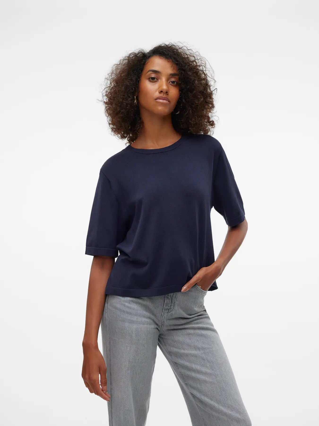 Silje 2/4 o-neck oversize