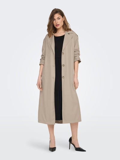 Line X-long Trenchcoat