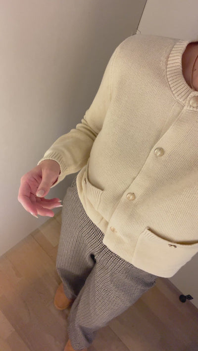 Isabelle button cardigan